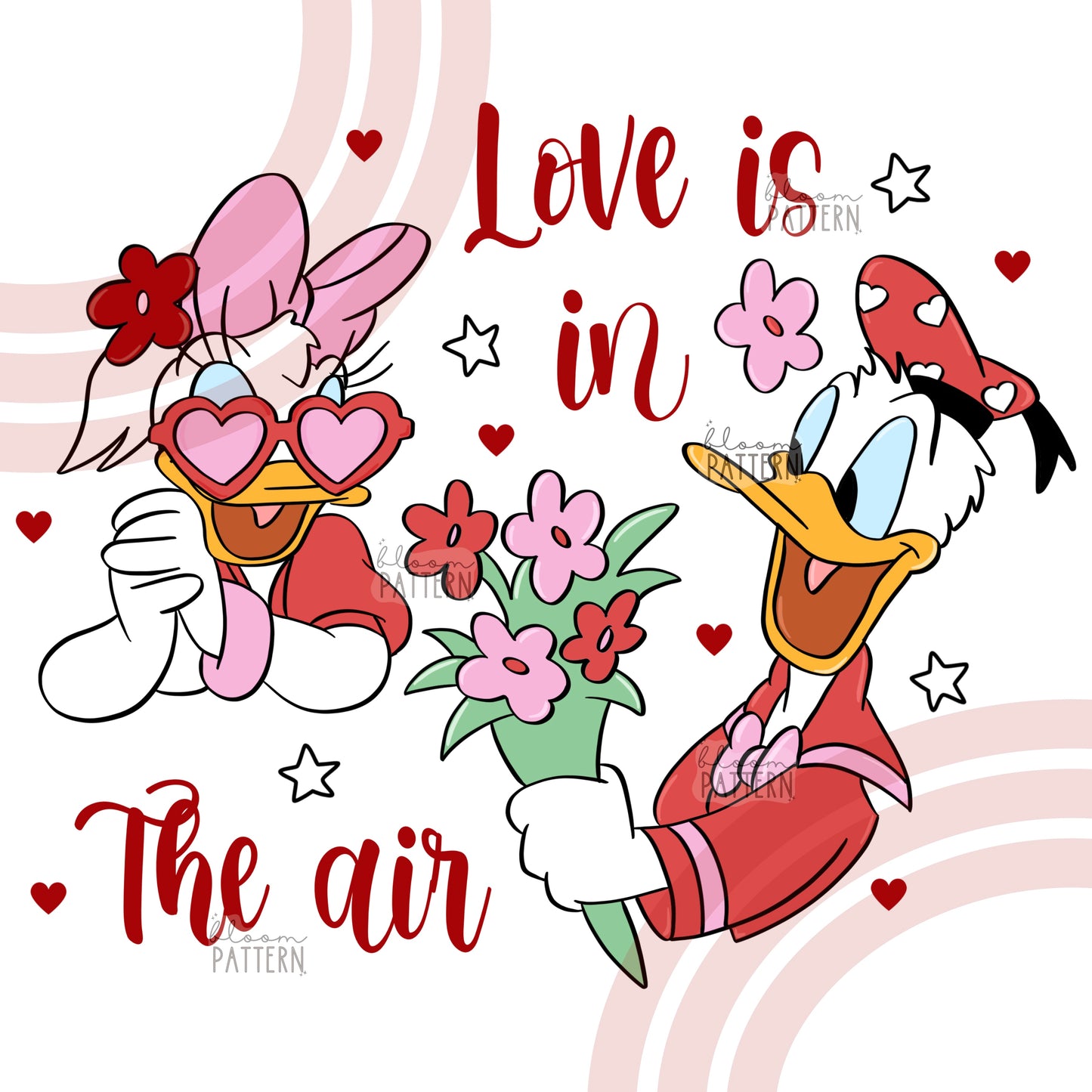 Valentines Mickey Sublimation design
