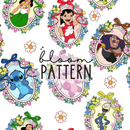 Stitch Magical Trip Seamless Pattern