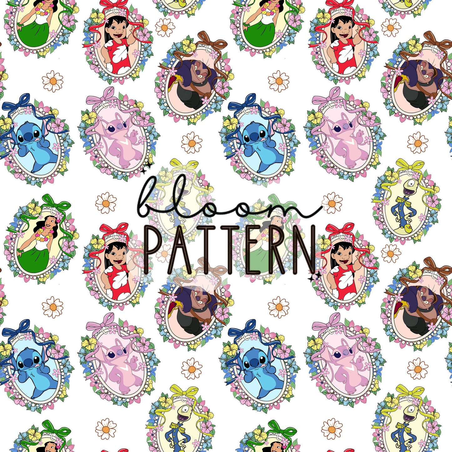 Stitch Magical Trip Seamless Pattern