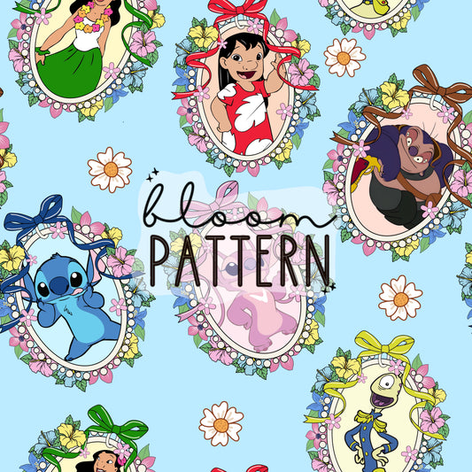 Stitch Magical Trip Seamless Pattern