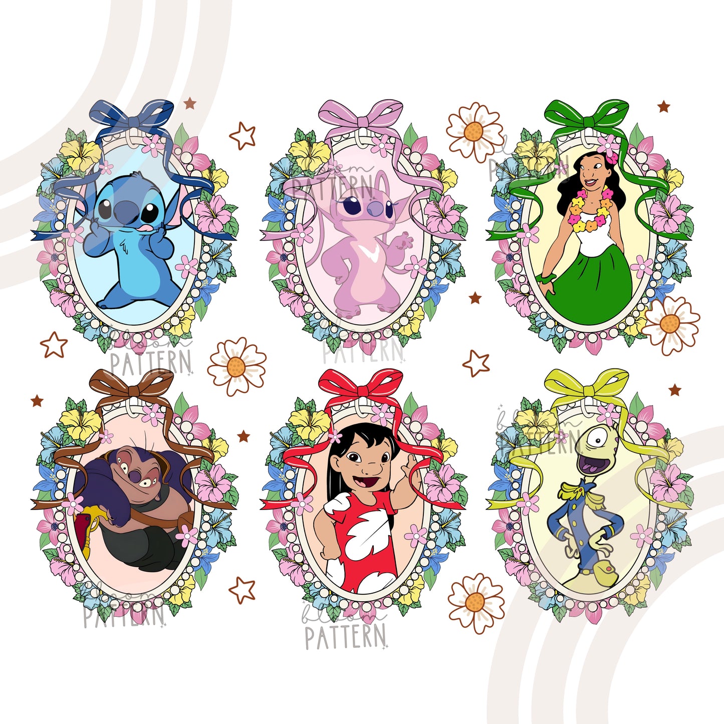 Stich Sublimation Design