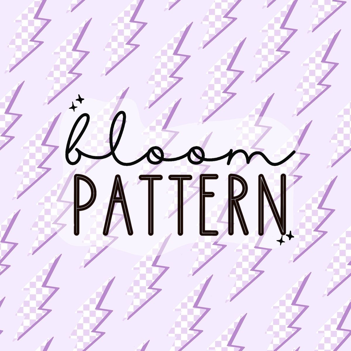 lightning check Seamless Pattern – Bloom Patterns