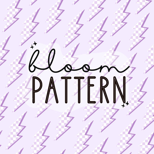 lightning check Seamless Pattern