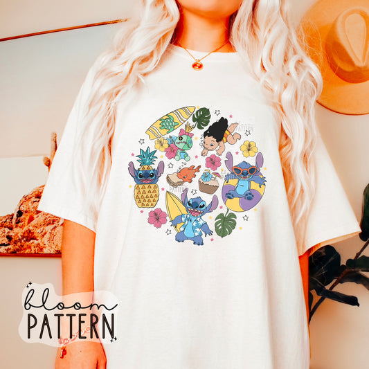 Stitch Summer Sublimation Design