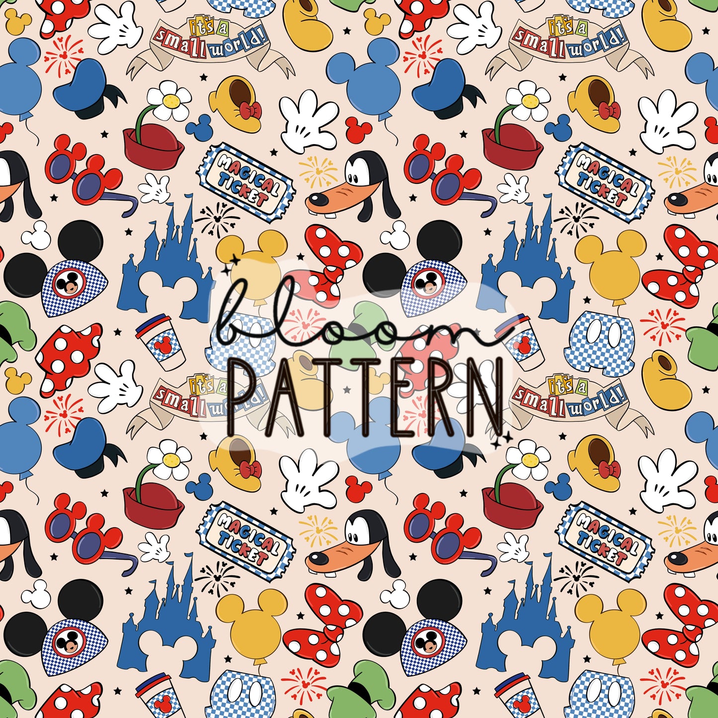 Magical Trip Seamless Pattern