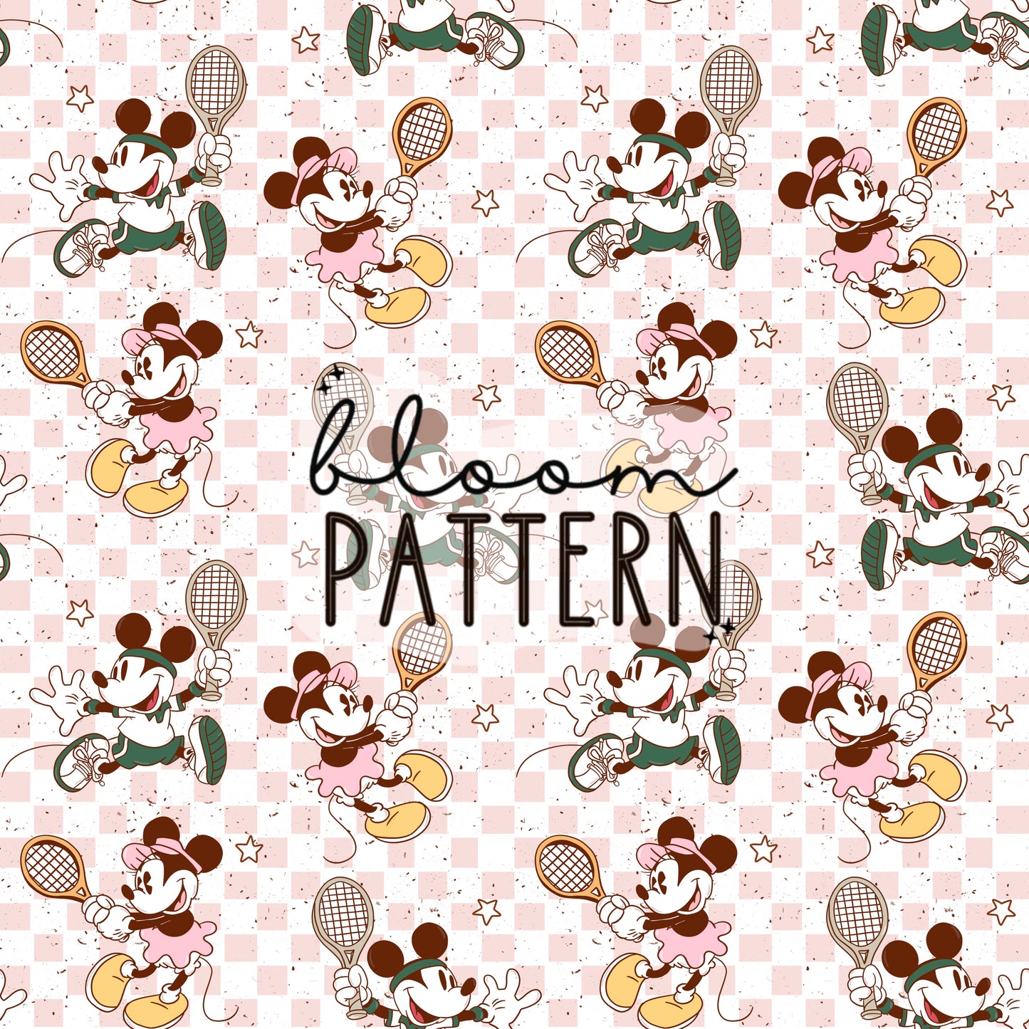 Tennis Magical Sports Seamless Pattern