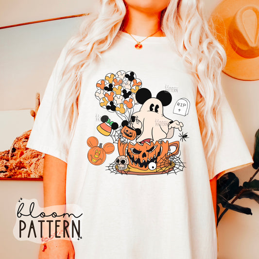 Magical Halloween T shirt Sublimation Design