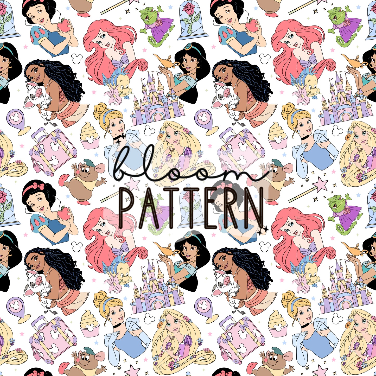 Princess Seamless Pattern