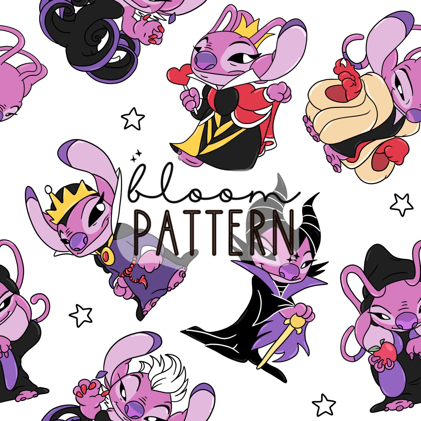 Magical Spooky Halloween Seamless Pattern