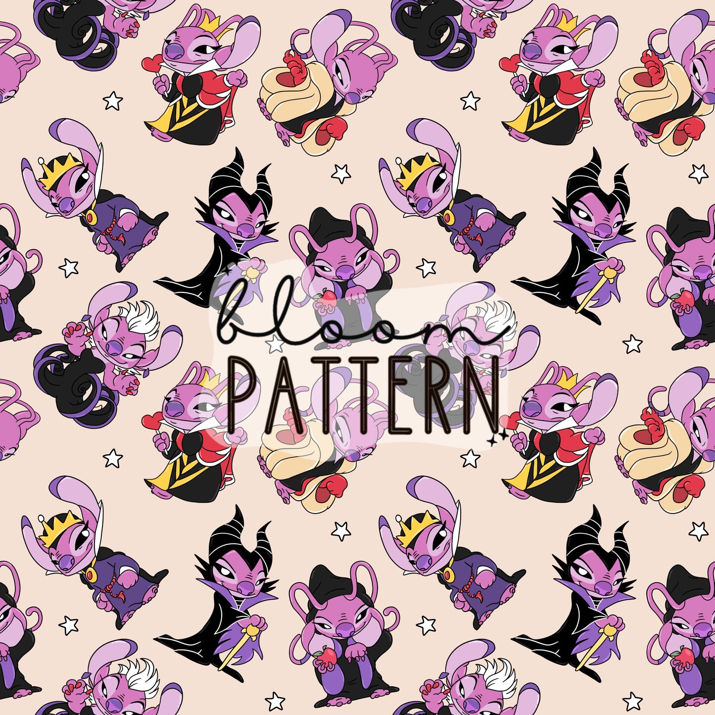 Bundle of 2 Magical Spooky Halloween Seamless Pattern