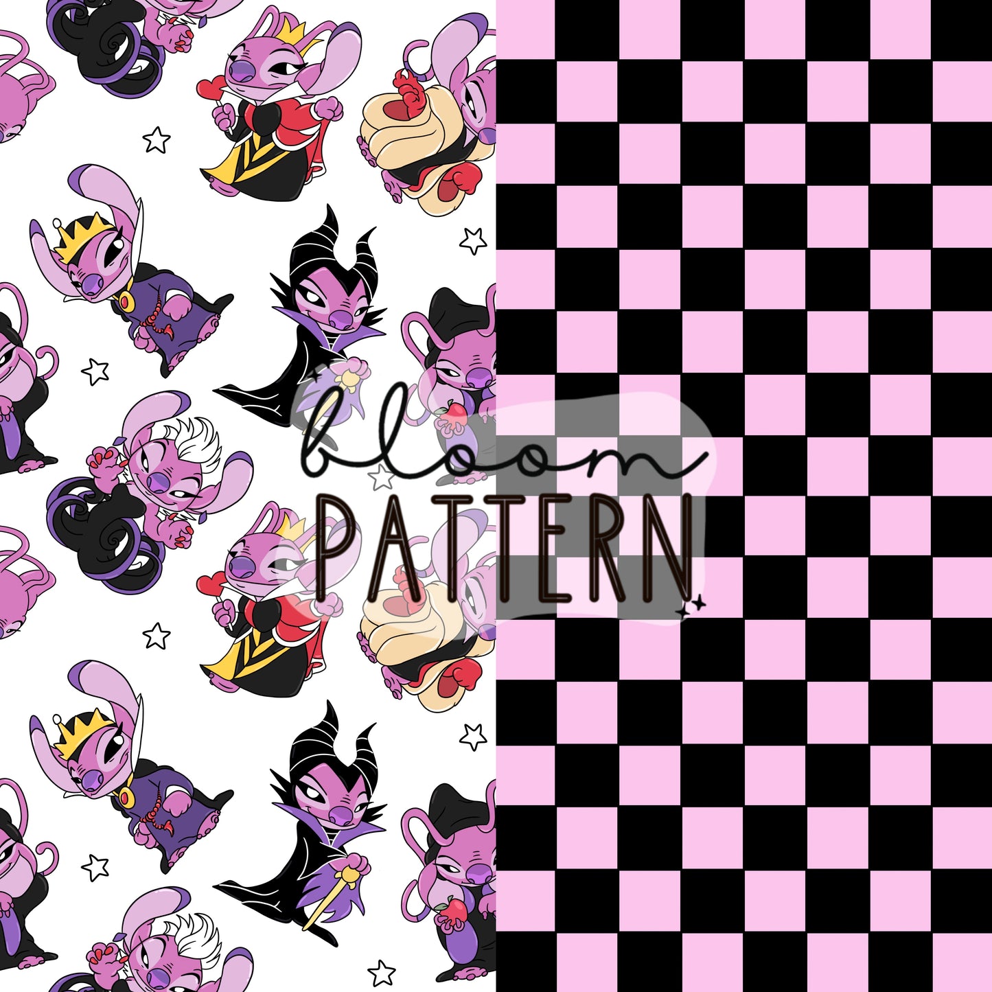 Bundle of 2 Magical Spooky Halloween Seamless Pattern