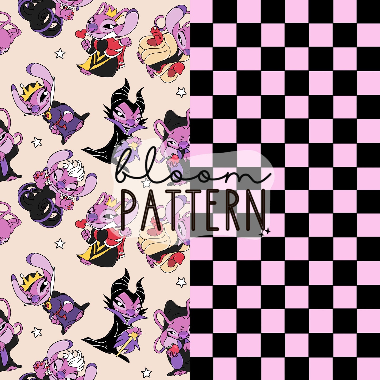 Bundle of 2 Magical Spooky Halloween Seamless Pattern