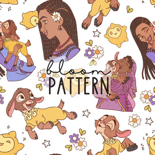 Wish Magical Seamless Pattern