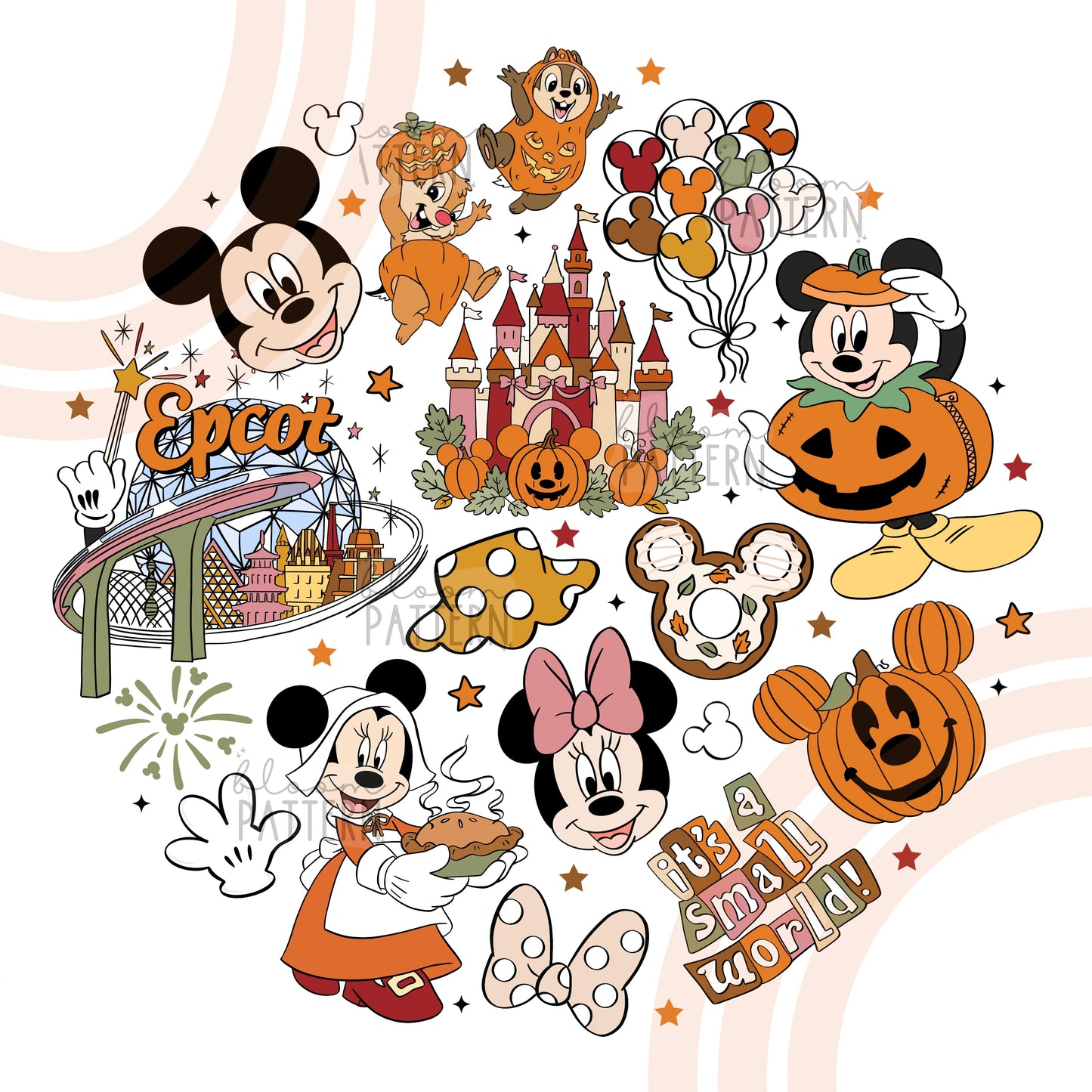 Autumn Magical Sublimation design