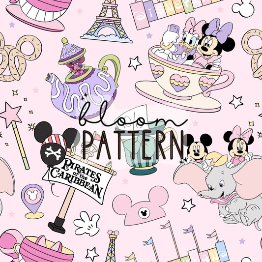 Magical Snacks Seamless Pattern