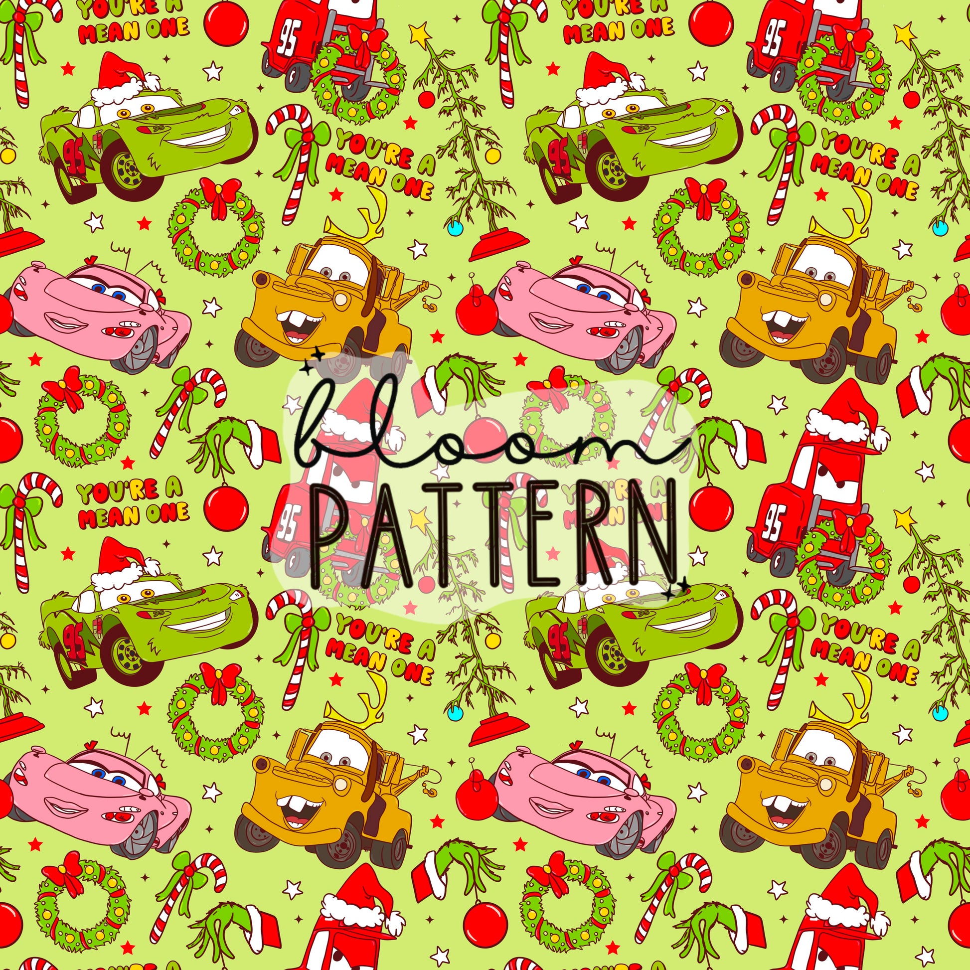 I hate christmas / Cars Christmas Seamless Pattern – Bloom Patterns