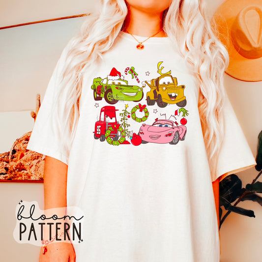 I Hate Christmas / Cars Sublimation Design