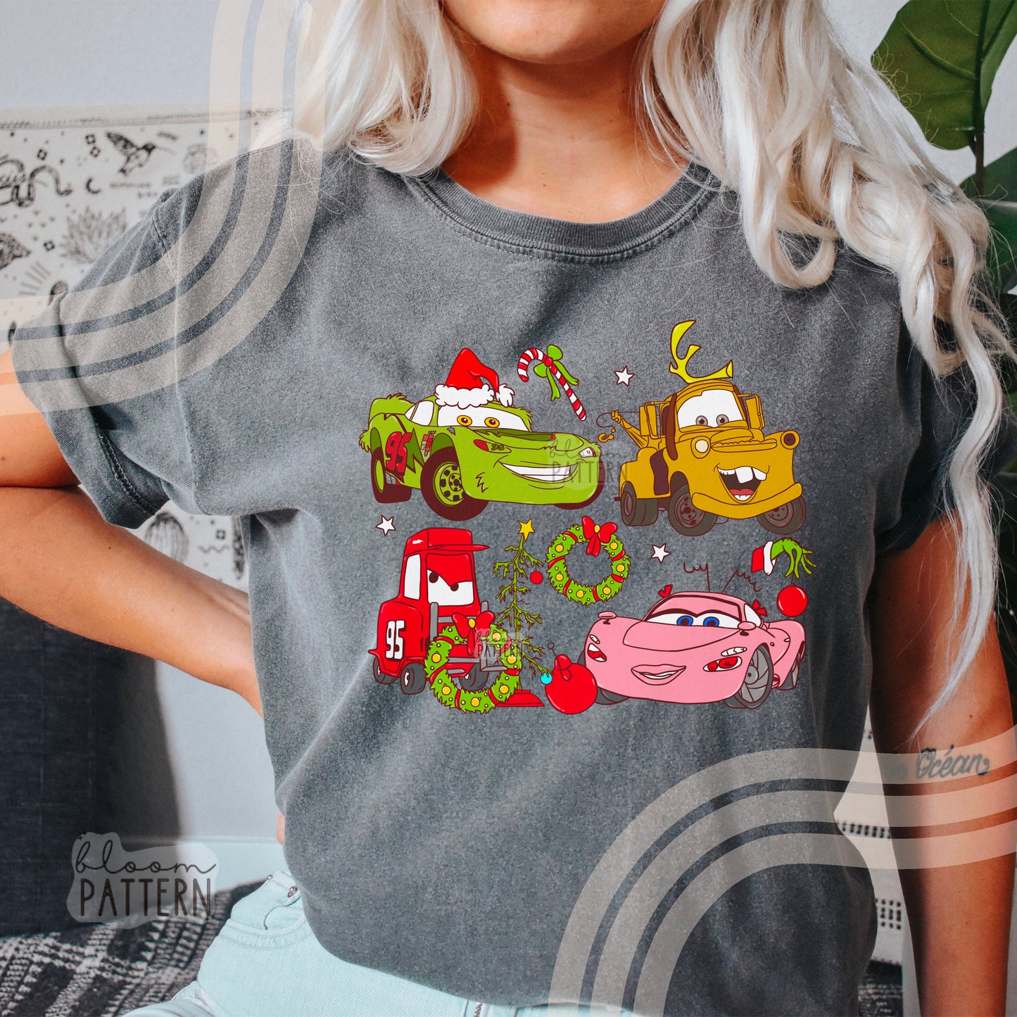 I Hate Christmas / Cars Sublimation Design