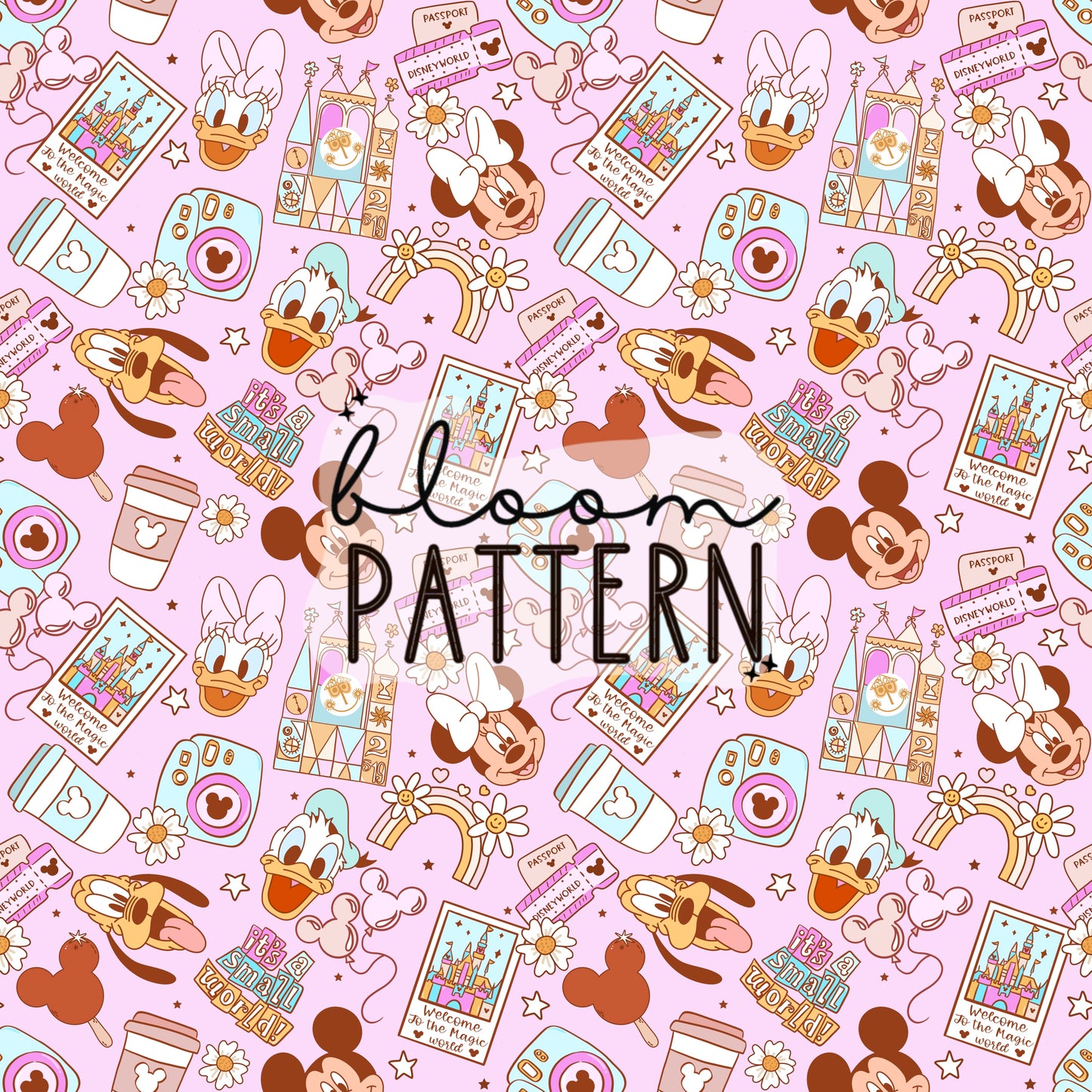 Magical Trip Seamless Pattern