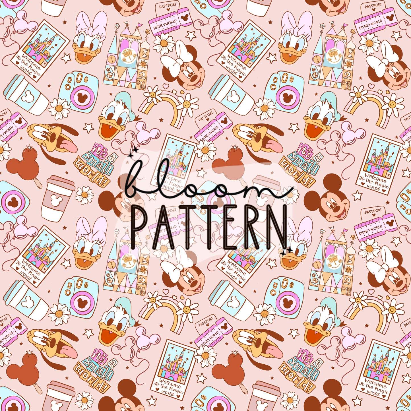 Magical Trip Seamless Pattern