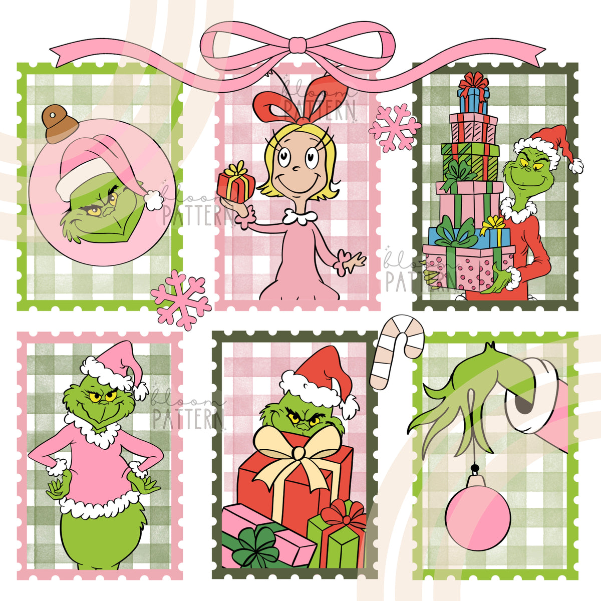 Grinch Christmas Sublimation Design