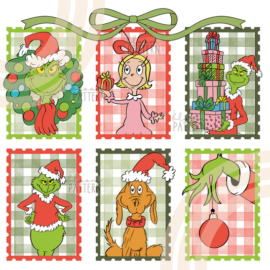 Grinch Christmas Sublimation Design