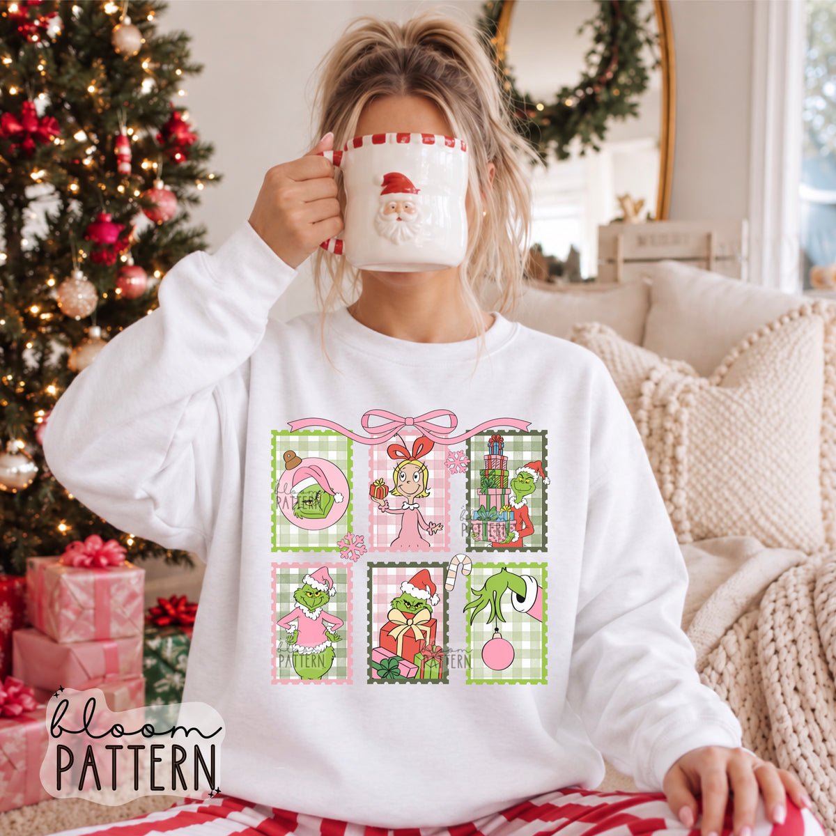 Grinch Christmas Sublimation Design