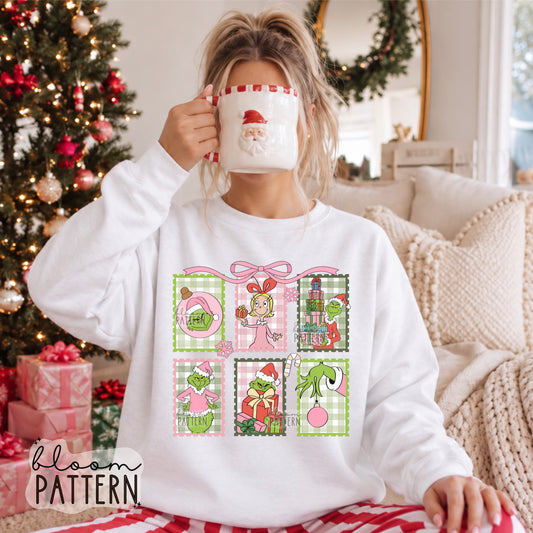 Grinch Christmas Sublimation Design
