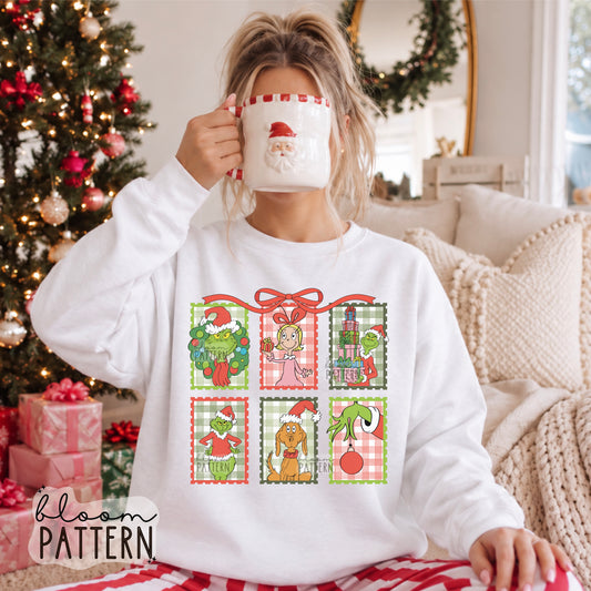 Grinch Christmas Sublimation Design