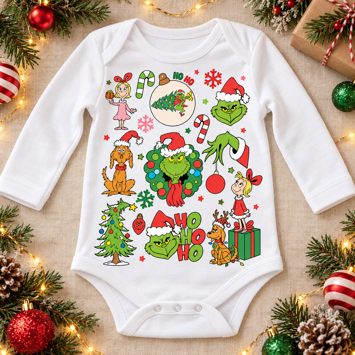 Grinch Christmas Sublimation Design