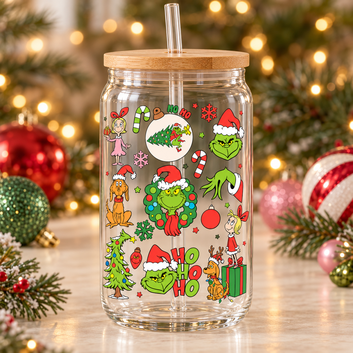 Grinch Christmas Sublimation Design