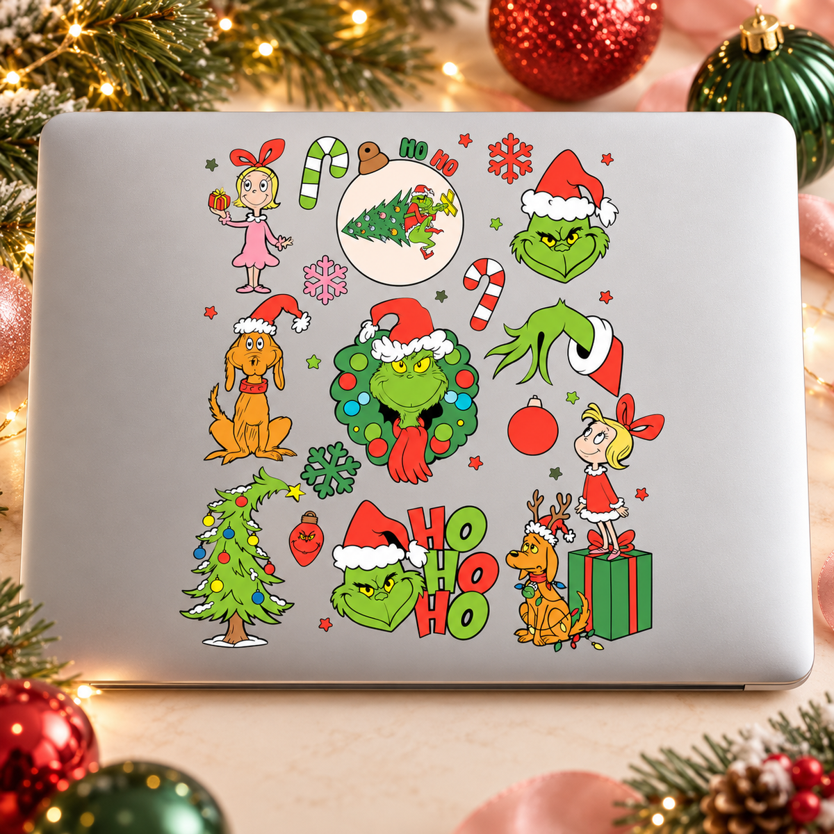 Grinch Christmas Sublimation Design